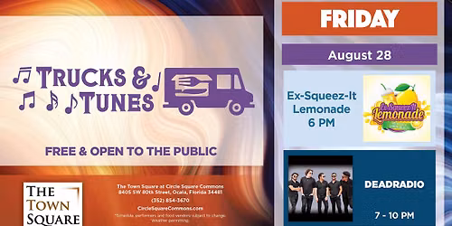 Trucks & Tunes with Ex-Squeez-It Lemonade & DeadRadio