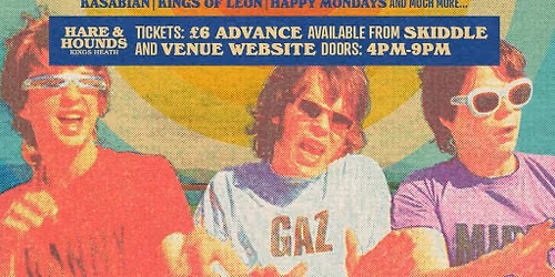 Common People - Bank Holiday Afternoon 80s, 90s, 00s Indie Disco