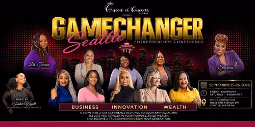 GAMECHANGER Entrepreneurs Conference 2026 \u2013 Seattle
