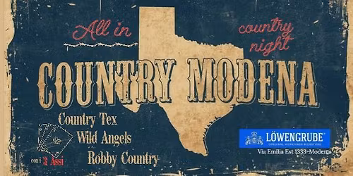 Modena Country, festa al Lowengrube