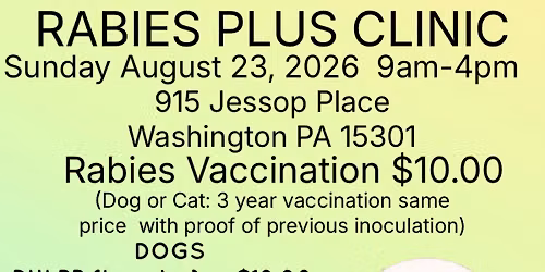 Rabies Plus Clinic 