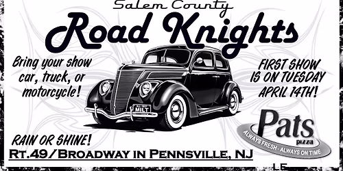 Salem County Road Knights Cruise Night!
