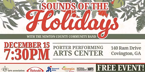 Sounds of the Holidays with the Newton County Community Band