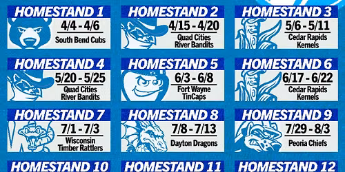 South Bend Cubs vs. Cedar Rapids Kernels
