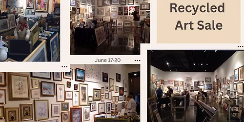 Recycled Art Sale Kick Off