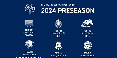 Huntsville City FC vs. Chattanooga FC