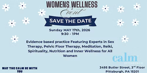 Women's In Person Wellness Event - MAY THE CALM BE WITH YOU!