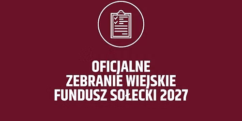 Zebranie Wiejskie | So\u0142ectwo Janikowo Dolne