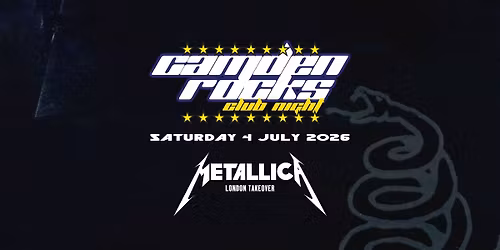 Camden Rocks x Metallica Takeover at The Underworld \u2605 London