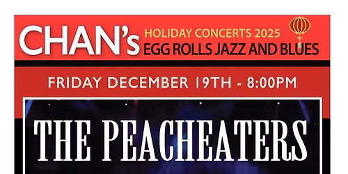 The Peacheaters An Allman Brothers Band Experience Live @ Chan's Fri 12\/19\/25 @ 8 pm