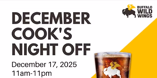 RESCO x BWW Cook\u2019s Night Off