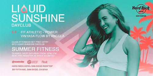 LGNDRY Presents: Rooftop Fitness Class @ Hard Rock ft. FIT Athletic