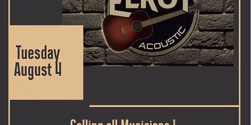 Acoustic Open Mic with Elroy