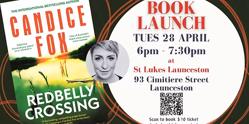 BOOK LAUNCH - Redbelly Crossing by Candice Fox