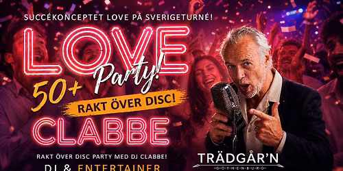 Love 50+ party på Trädgår´n