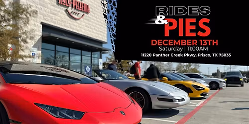 Rides & Pies - December - LUNCH EDITION