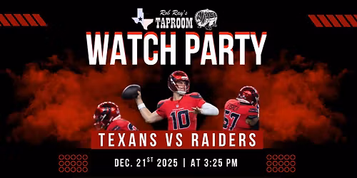 TEXANS WATCH PARTY!