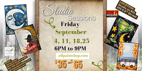 Studio Sessions @ Studio on 6th September