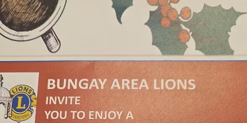 Bungay Area Lions Club - Christmas Afternoon Tea