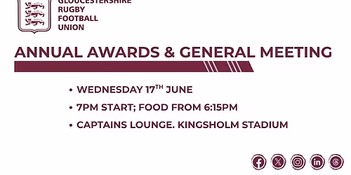 ANNUAL AWARDS & GENERAL MEETING