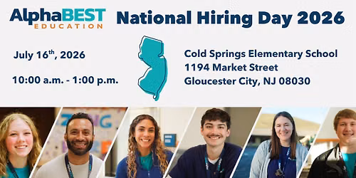 AlphaBEST National Hiring Day | Gloucester City, NJ