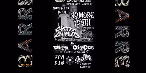 B A R R E\/SHORT CHANGED\/NO MORE YOUTH\/WORM CIRCUS\/ROBLOX TYCOON