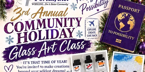 Portal Community Glass Art Class