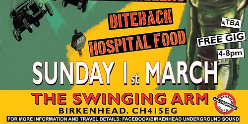 punk sunday at the swinging arm