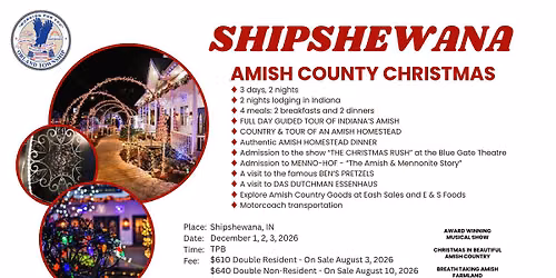 Amish County Christmas