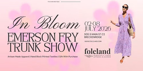 In Bloom: Emerson Fry Trunk Show