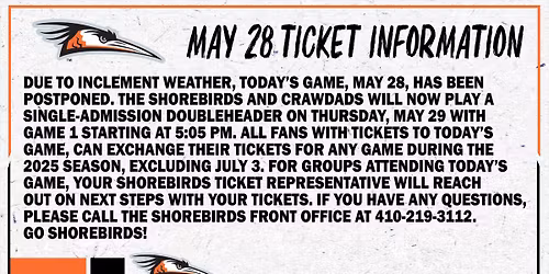 Delmarva Shorebirds vs. Kannapolis Cannon Ballers