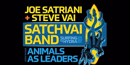 SatchVai Band Ft Joe Satriani & Steve Vai with Animals As Leaders