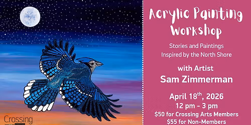 Acrylic Painting Workshop with Sam Zimmerman