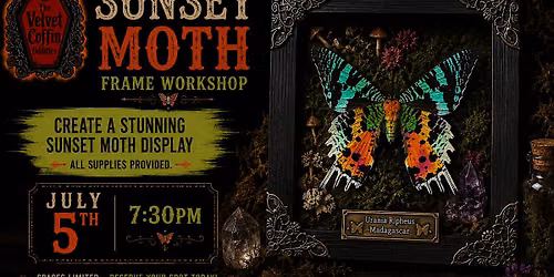 Sunset Moth Frame Workshop