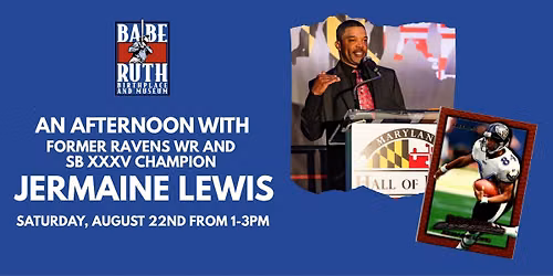 An Afternoon with Jermaine Lewis