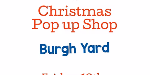 Christmas Pop up shop