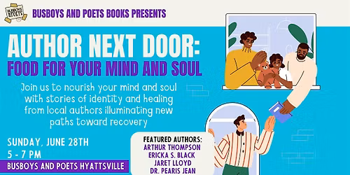 Author Next Door: Food for Your Mind and Soul | Busboys and Poets Books