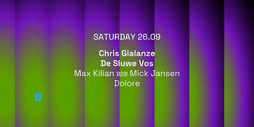 TOFFLER presents Chris Gialanze, De Sluwe Vos