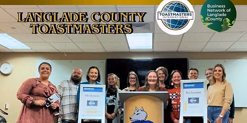 VIRTUAL & IN PERSON: Langlade County Toastmasters Hybrid Experience