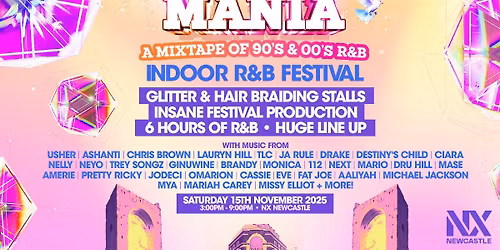 RNB MANIA | Newcastle's R&B Festival