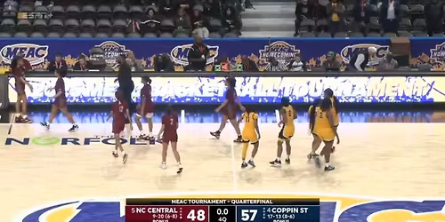 North Carolina Central Eagles at South Carolina Gamecocks Womens Basketball