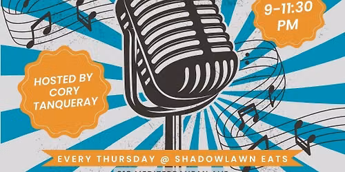 Karaoke Night at Shadowlawn Eats Hosted by Cory Tanqueray