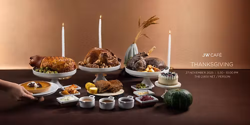 Thanksgiving Dinner Buffet at JW Cafe