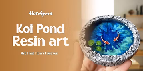 Koi Pond Resin Workshop