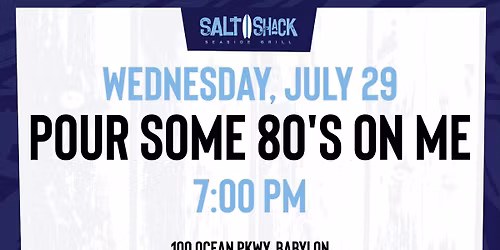 Pour Some 80's On Me