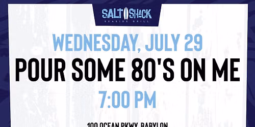Pour Some 80's On Me