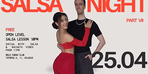 SALSA NIGHT @ Old Cuban Pub FREE lesson + party