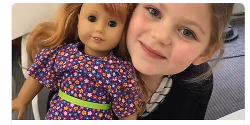 Create a Skirt or Dress for your Doll and have High Tea!