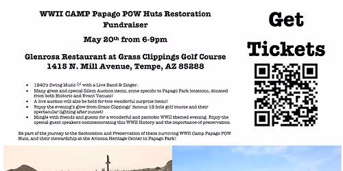 Save the WWII POW Huts- Tempe