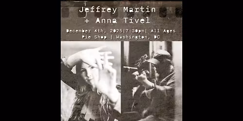 Jeffrey Martin with special guest Niall Connolly at The Ark